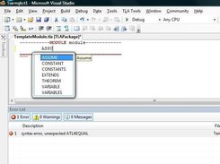 The autocompletion window