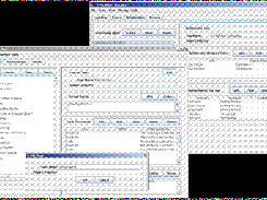 Screenshots from the TM4L Editor interface: Topics and Relationship sections.