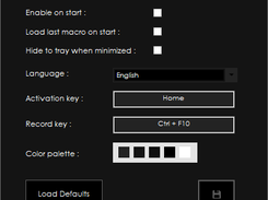 new settings menu