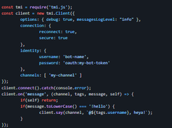 tmi.js Screenshot 1