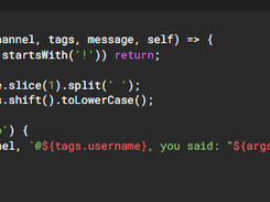 tmi.js Screenshot 2