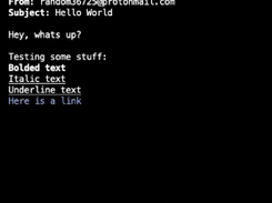 tmpmail Screenshot 1