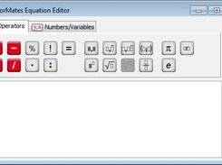 TutorMates - MathML Equation Editor Screenshot 1