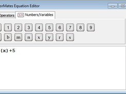 TutorMates - MathML Equation Editor Screenshot 2