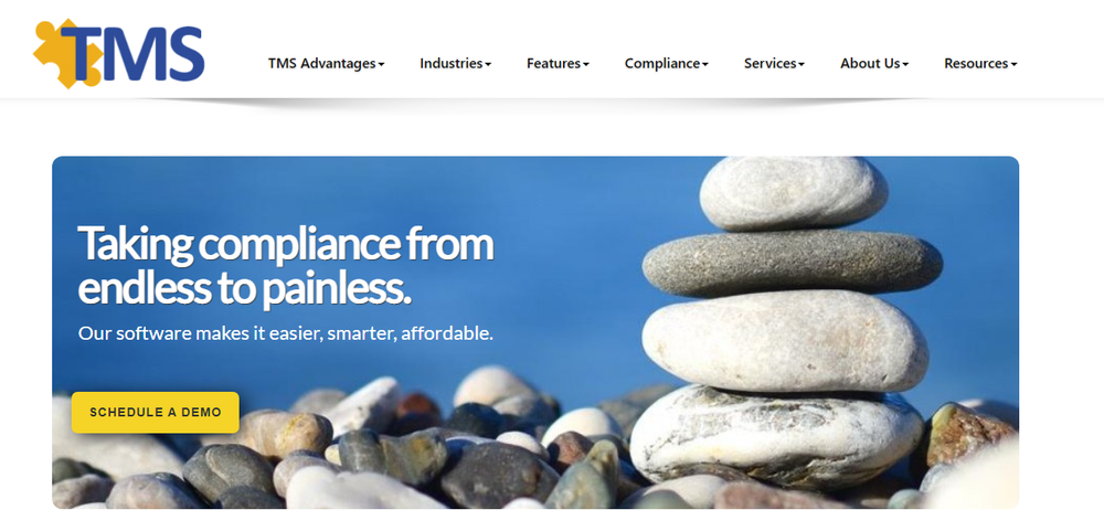 TMS Quality Compliance Software Screenshot 1