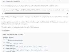 tmux-mem-cpu-load Screenshot 1
