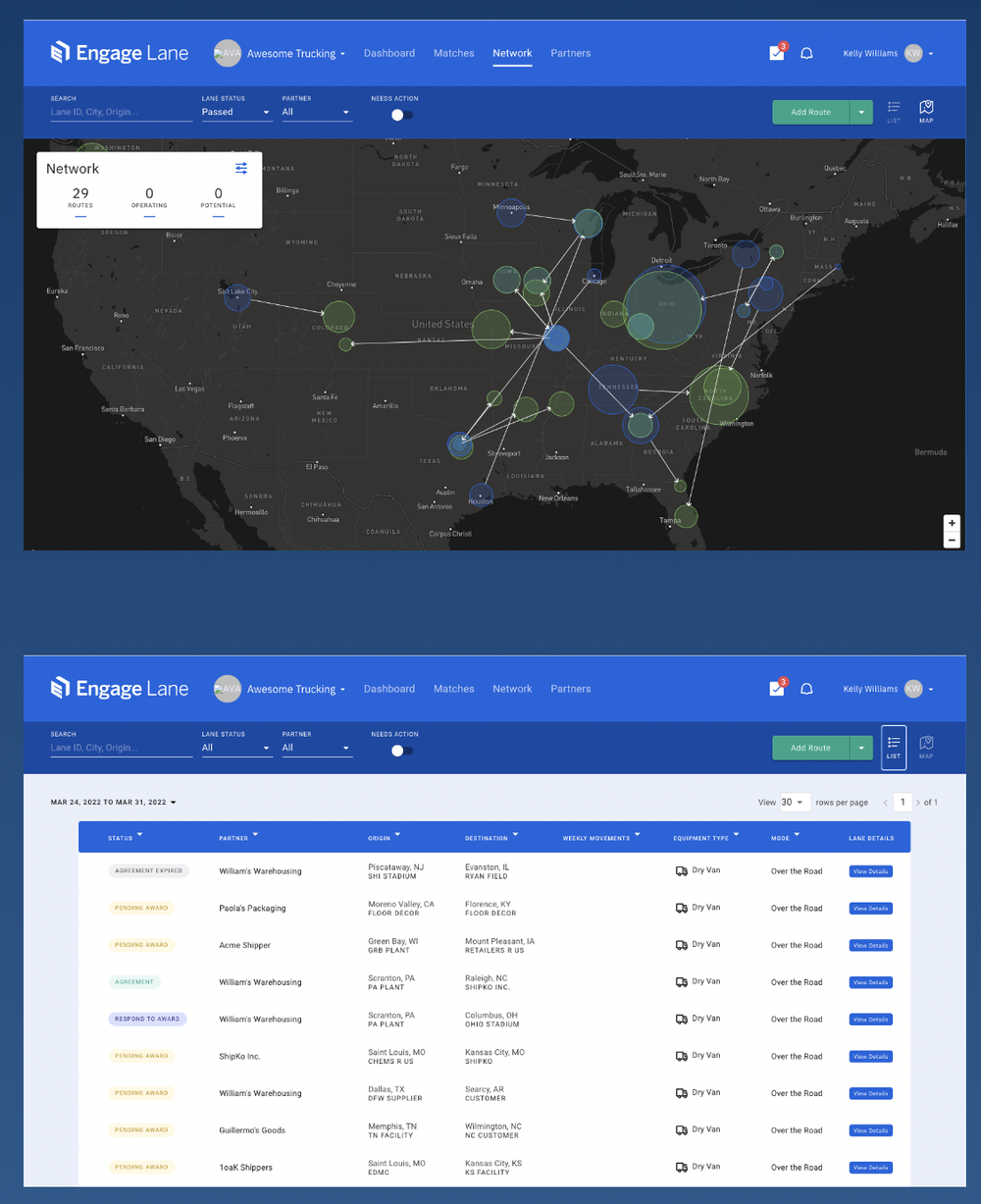 Trimble Engage Lane Screenshot 1