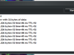 TNT Ping Tool whilst pinging a site