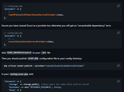 TNTSearch Driver for Laravel Scout Screenshot 1