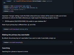 TNTSearch Screenshot 1