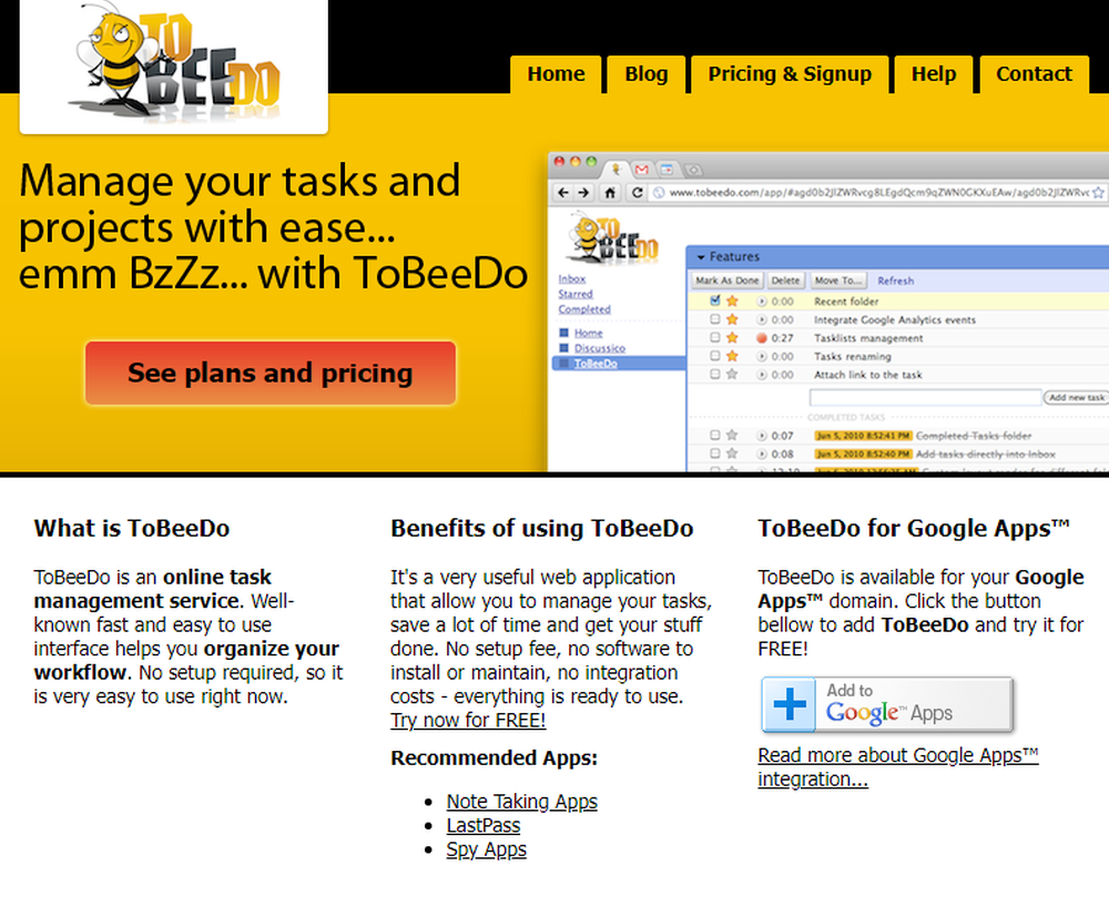 ToBeeDo Screenshot 1