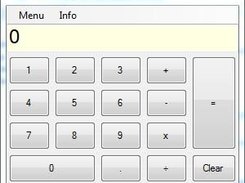 A screenshot of Basic Calculator V1.0.0