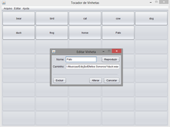 Tocador de Vinhetas em Java Screenshot 1