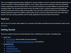 Tock OS Screenshot 1