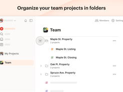 Project folders