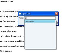Open pad