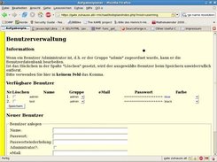 Benutzerverwaltung