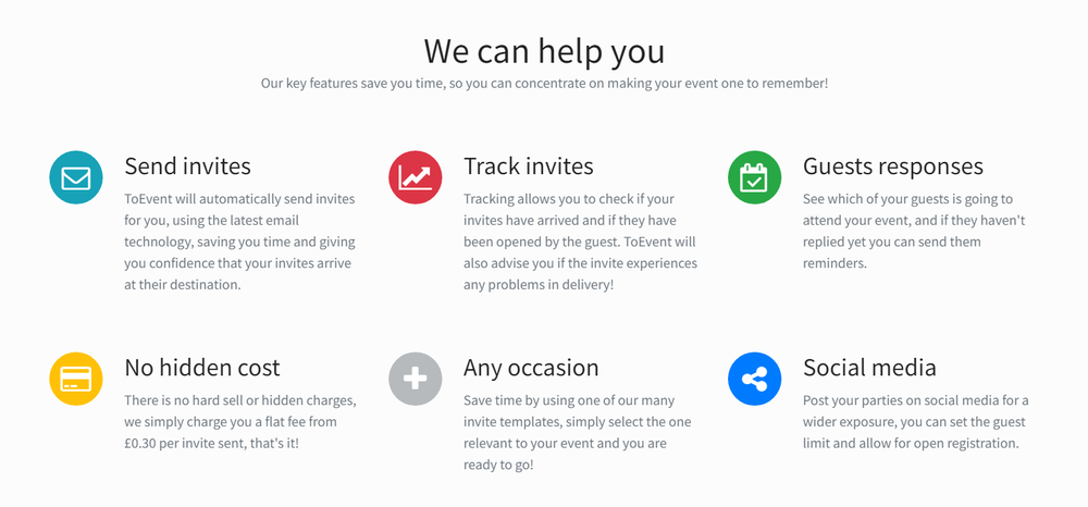 ToEvent Screenshot 1