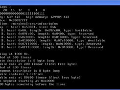 QEMU running tOfuS