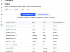 Together AI Screenshot 1