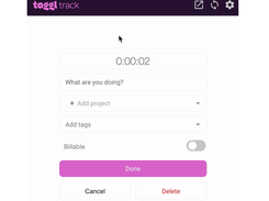 Toggl Track Screenshot 1