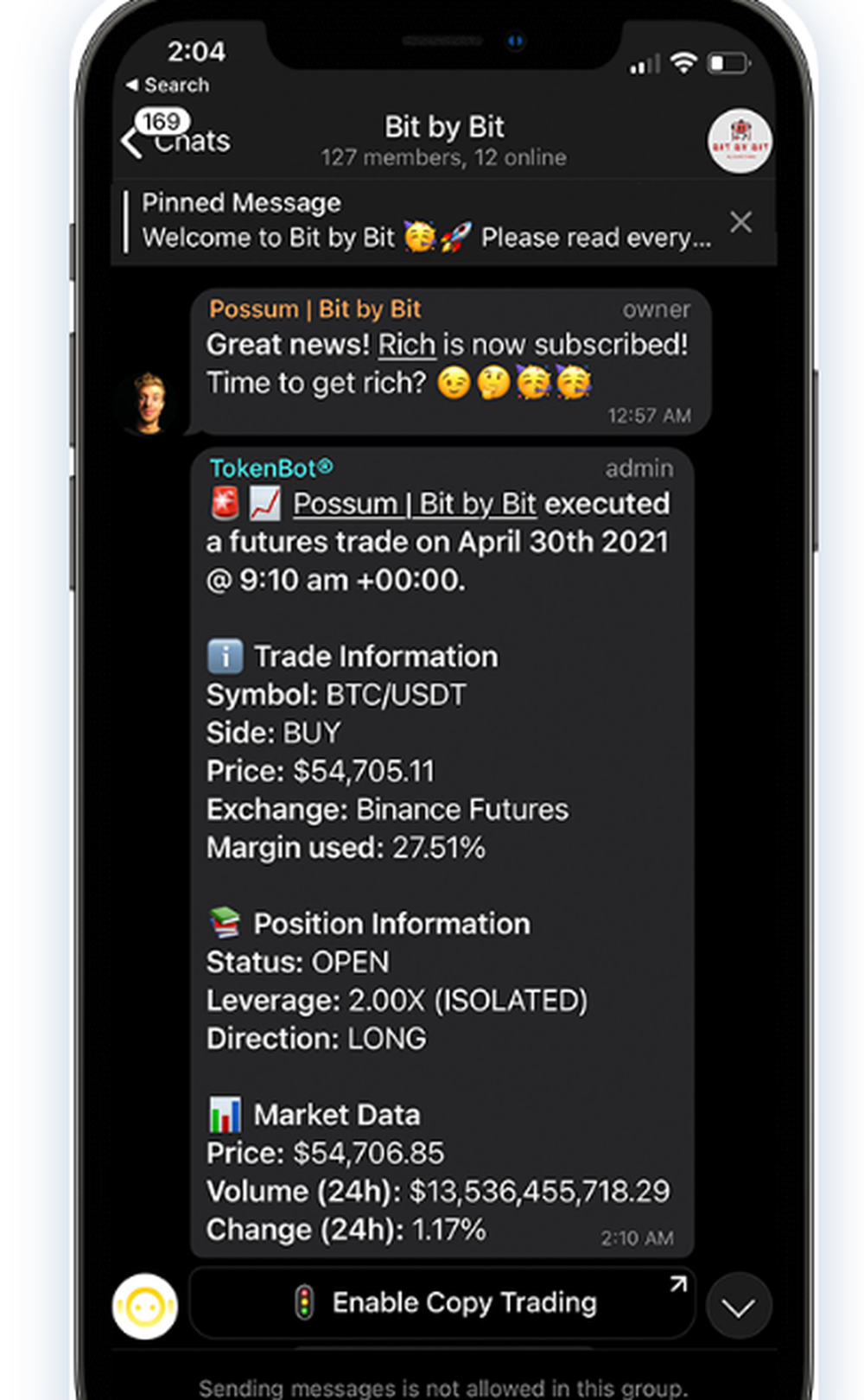 TokenBot Screenshot 1