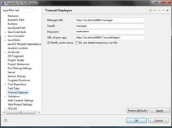 You can define your server URL