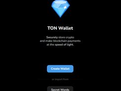 TON Wallet Screenshot 1