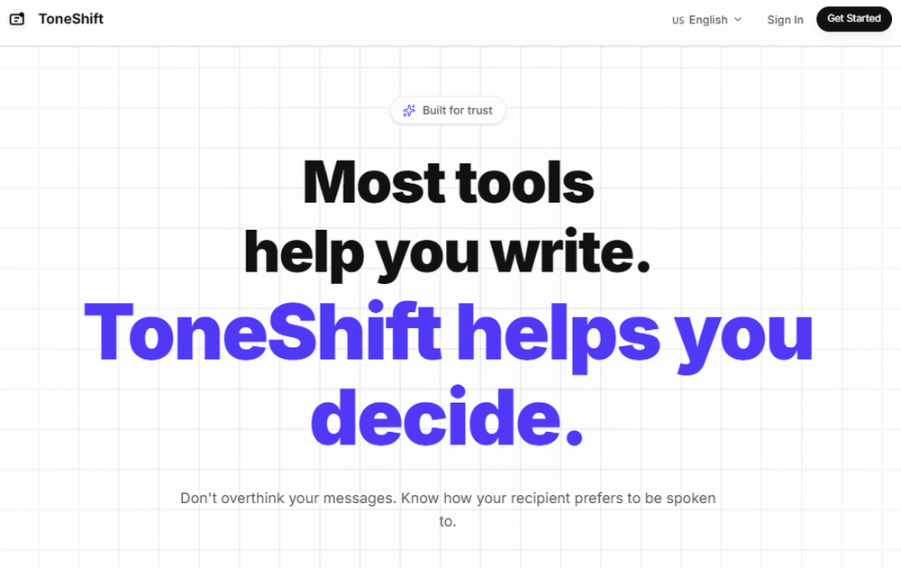 ToneShift Screenshot 1