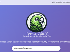 Tookie-OSINT Screenshot 1