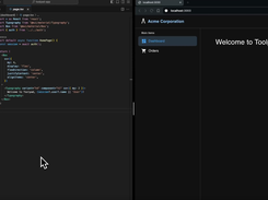 Toolpad Core Screenshot 2