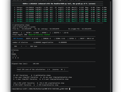 VASPcv output