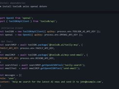 ToolSDK.ai Screenshot 1