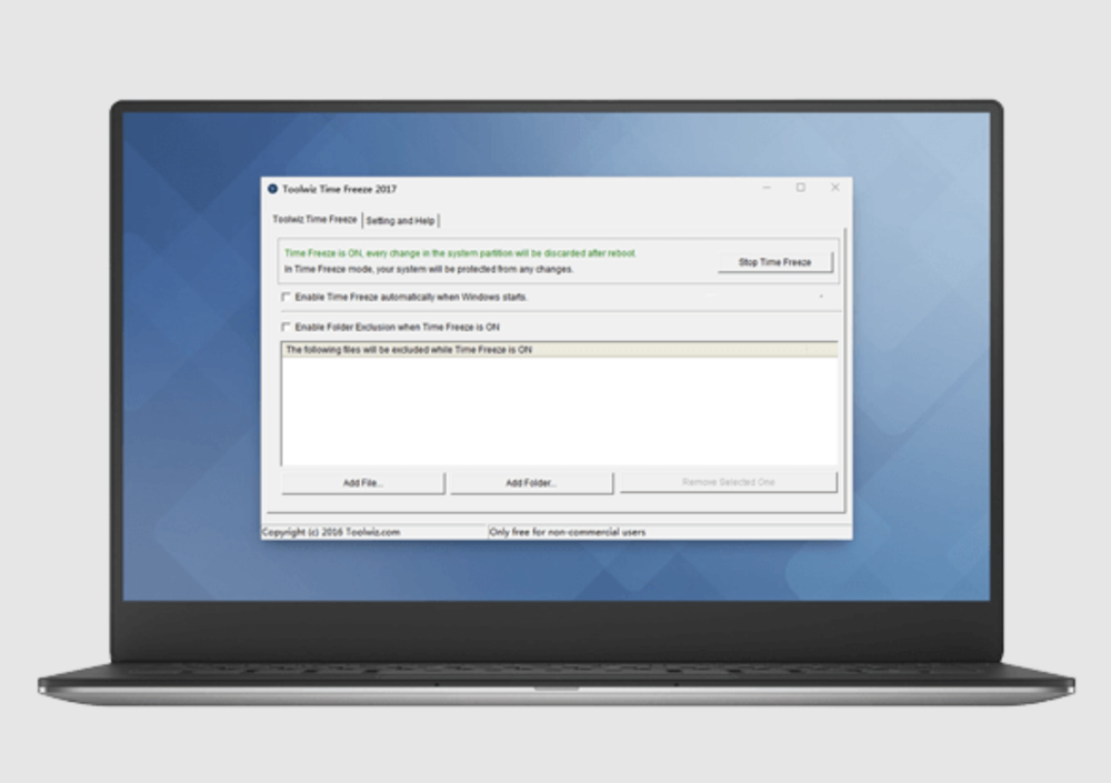 ToolWiz Time Freeze Screenshot 1