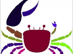 Crab with black components algorithm