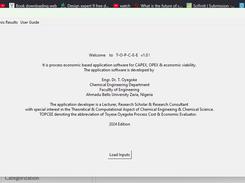 Welcome page 