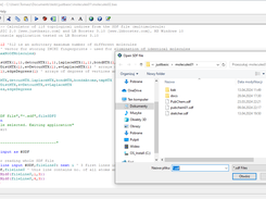 JustBASIC IDE with molecules02 code