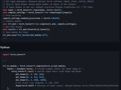 Torch-TensorRT Screenshot 1
