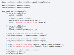 TorchMetrics Screenshot 1