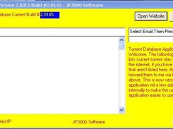 Sample ScreenShot of Application