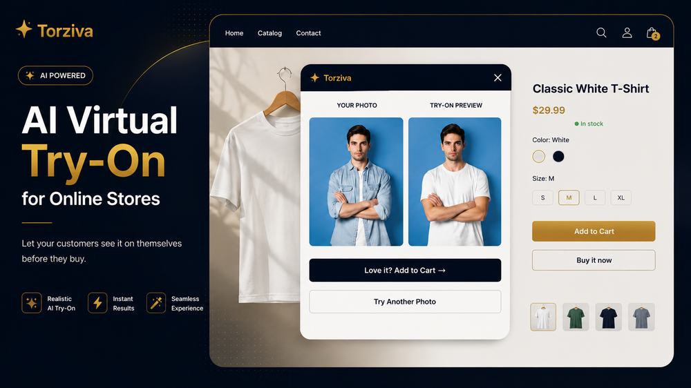 Try on in your product page
