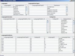 Database editor