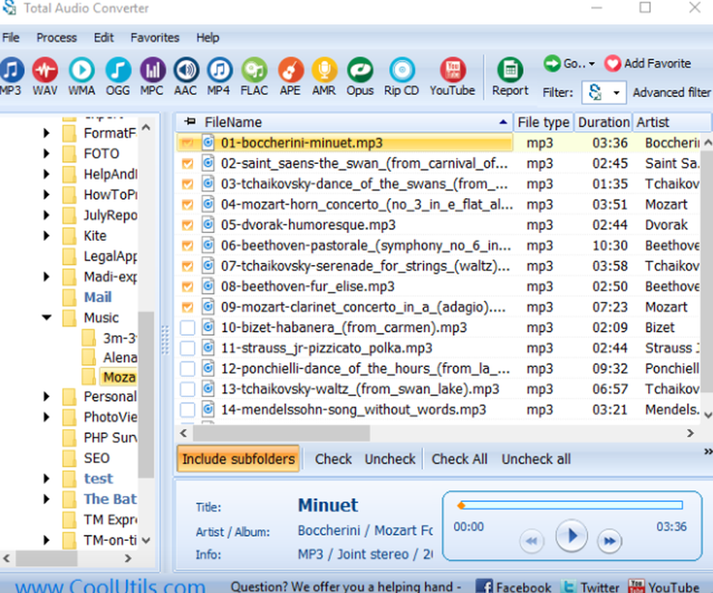 Total Audio Converter Screenshot 1