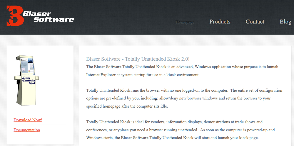 Totally Unattended Kiosk Screenshot 1
