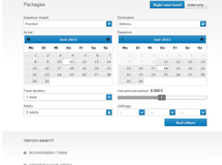 Tour Operator IBE Screenshot 1