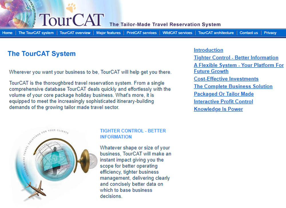 TourCAT Screenshot 1