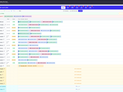 Drag and Drop Schedule Editing