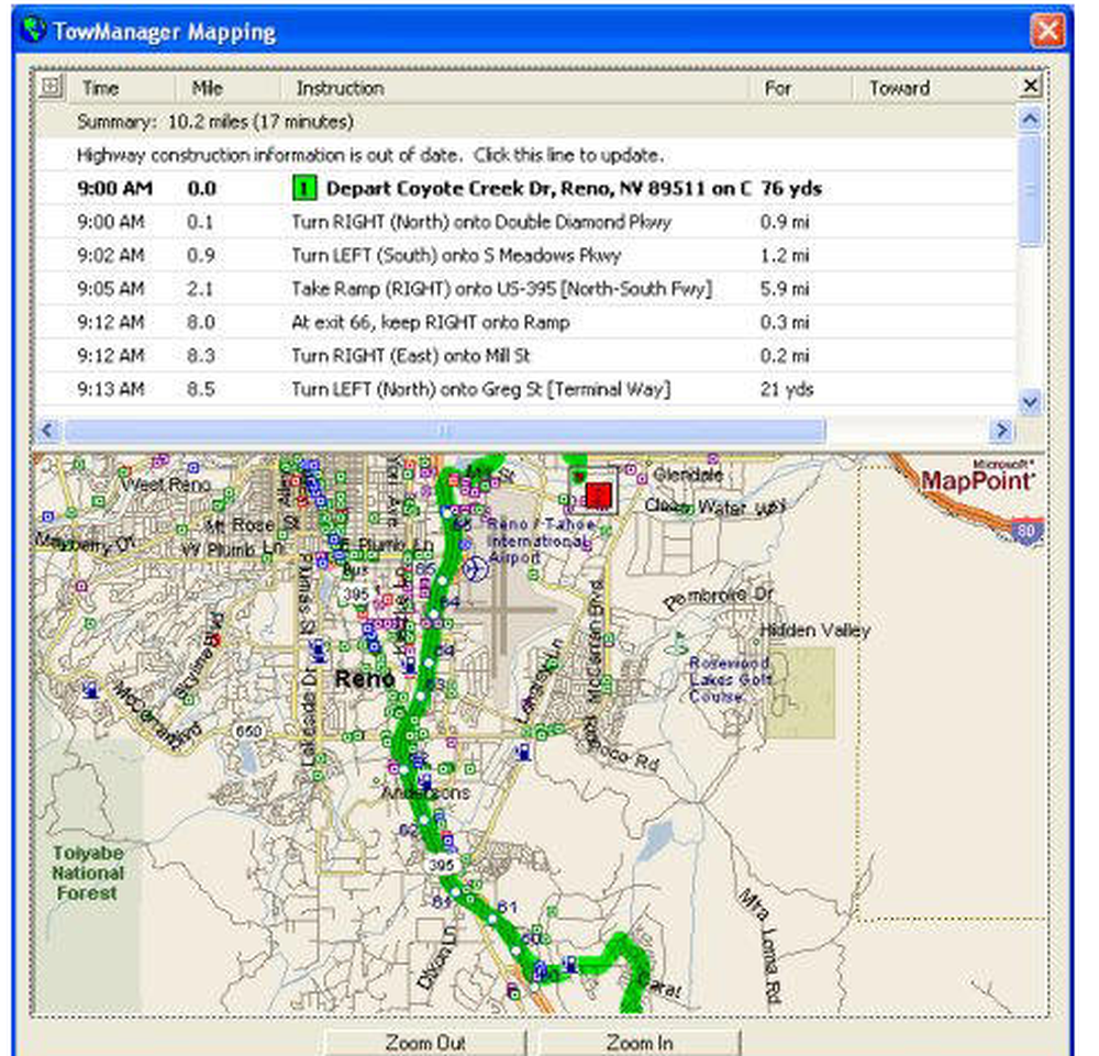 TowManager Screenshot 1