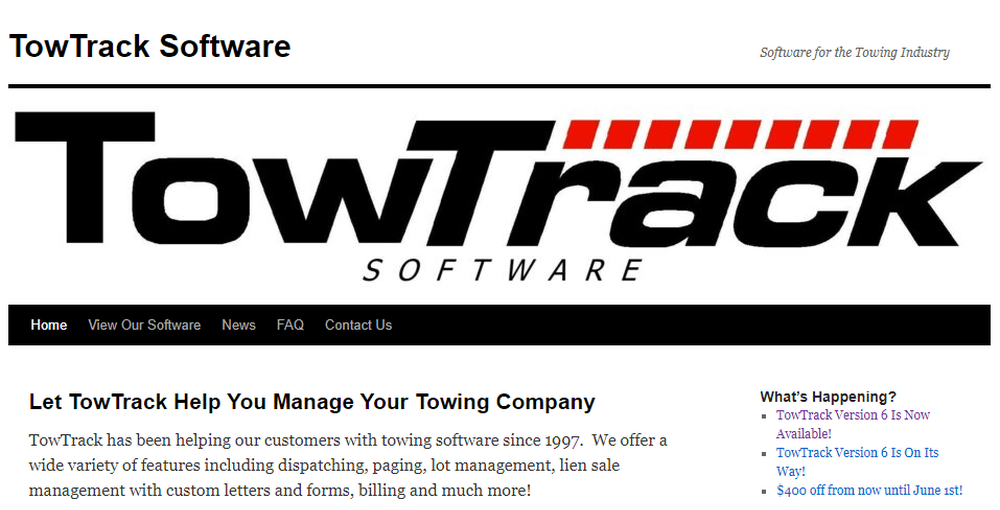 TowTrack Screenshot 1