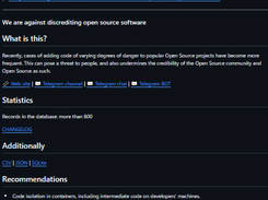 toxic-repos Screenshot 1